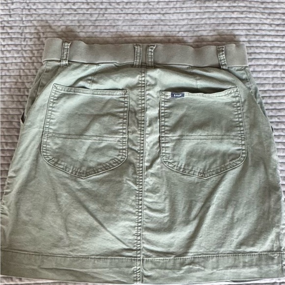 Olive Green Women's Skirt - Picture 2 of 3